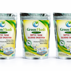 GREEN FLUSH SEPTIC CARE  
250G 3 PAKET