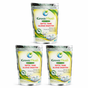GREEN FLUSH SEPTIC CARE  
250G 3 PAKET