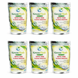 GREEN FLUSH SEPTIC CARE 250G 6 PAKET