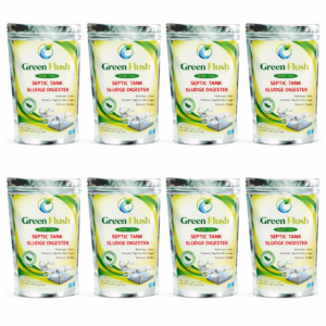 GREEN FLUSH SEPTIC CARE 250G 8 PACKET